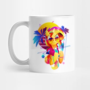 Synthwave Sunset Shimmer Mug